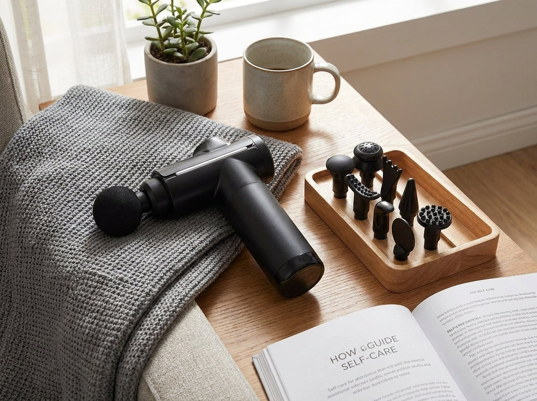 FolliGlow™ PocketPro Mini Massage Gun – Your Pocket-Sized Recovery Companion