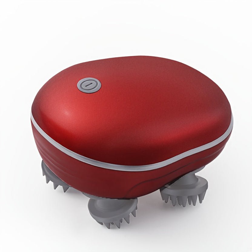 Electric Scalp Massager - 4 Removable Claws, 3 Vibration Modes, Cordless & Portable - ★ FolliGlow Shop ★