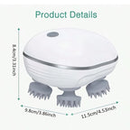 Electric Scalp Massager - 4 Removable Claws, 3 Vibration Modes, Cordless & Portable - ★ FolliGlow Shop ★