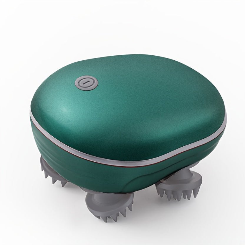 Electric Scalp Massager - 4 Removable Claws, 3 Vibration Modes, Cordless & Portable - ★ FolliGlow Shop ★