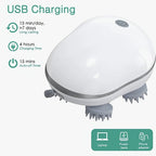 Electric Scalp Massager - 4 Removable Claws, 3 Vibration Modes, Cordless & Portable - ★ FolliGlow Shop ★