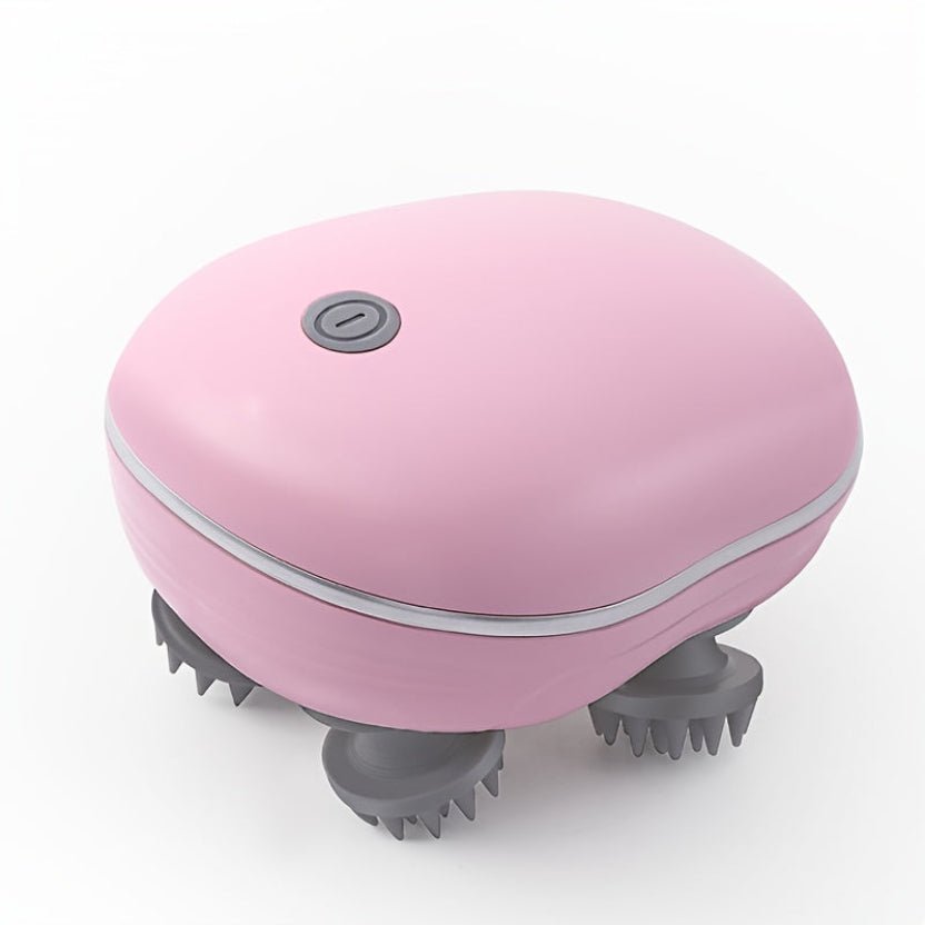 Electric Scalp Massager - 4 Removable Claws, 3 Vibration Modes, Cordless & Portable - ★ FolliGlow Shop ★