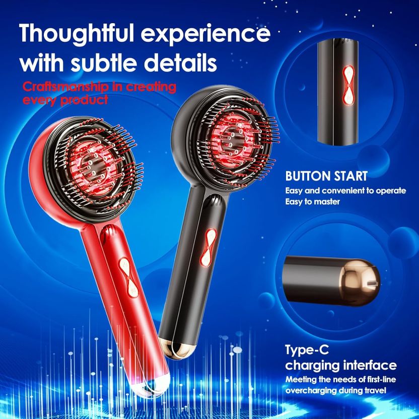 Electric Scalp Massager & Hair Oil Applicator - Upgraded Pro Version - ★ FolliGlow Shop ★