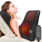 FolliGlow™ 3D Shiatsu Heated Neck & Back Massage Cushion - ★ FolliGlow Shop ★