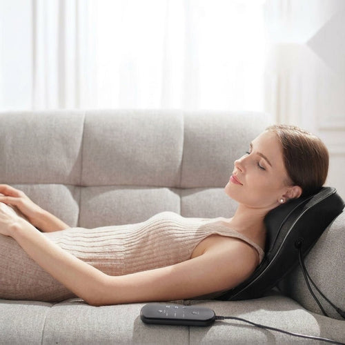 FolliGlow™ 3D Shiatsu Heated Neck & Back Massage Cushion - ★ FolliGlow Shop ★