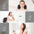 FolliGlow™ 3D Shiatsu Heated Neck & Back Massage Cushion - ★ FolliGlow Shop ★