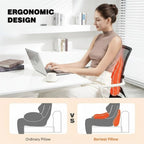 FolliGlow™ 3D Shiatsu Heated Neck & Back Massage Cushion - ★ FolliGlow Shop ★