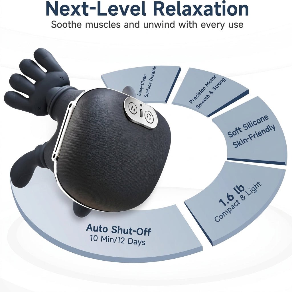 FolliGlow™ Ergonomic Cervical Neck & Shoulder Massager - ★ FolliGlow Shop ★