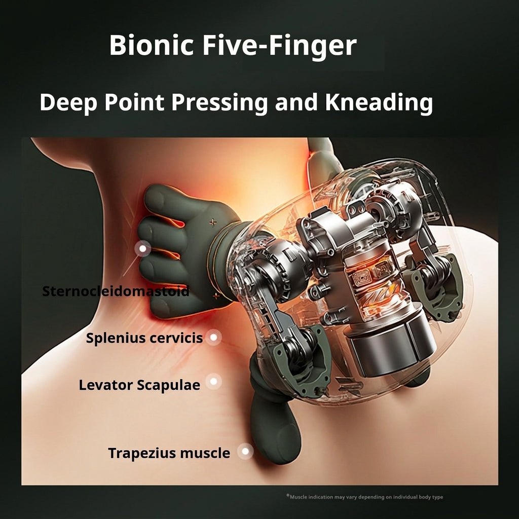 FolliGlow™ Ergonomic Cervical Neck & Shoulder Massager - ★ FolliGlow Shop ★