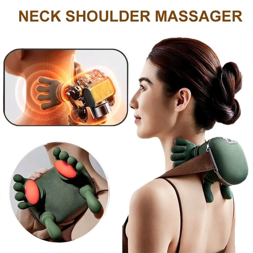 FolliGlow™ Ergonomic Cervical Neck & Shoulder Massager - ★ FolliGlow Shop ★