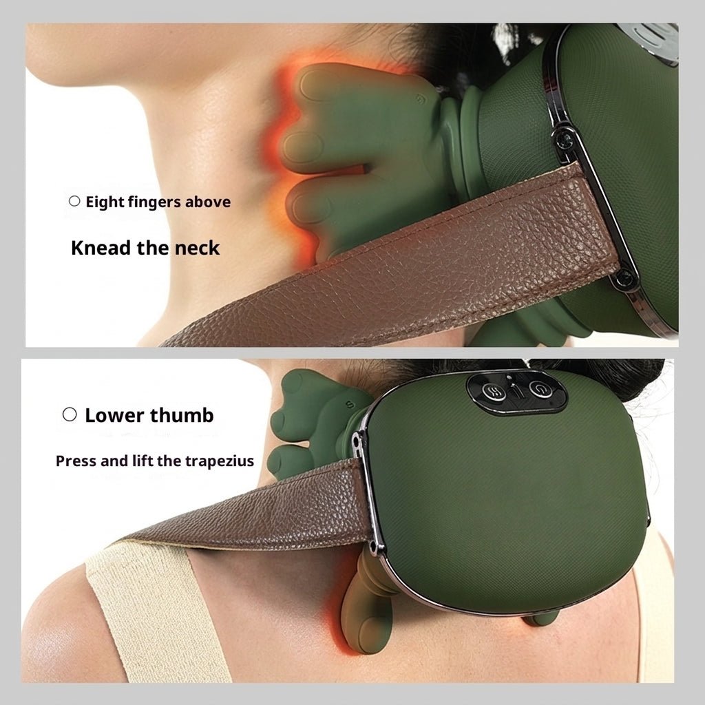 FolliGlow™ Ergonomic Cervical Neck & Shoulder Massager - ★ FolliGlow Shop ★