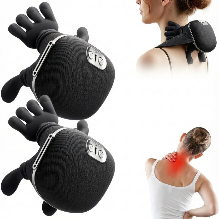 GW Cervical Neck & Shoulder Massager - Heat + Kneading Relief for Office Workers - ★ FolliGlow Shop ★
