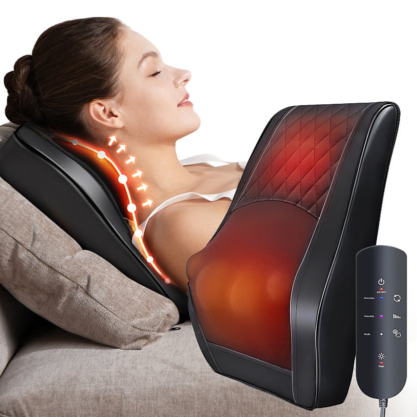 OMASSA 3D Kneading Neck & Shoulder Massager - Deep Tissue Relief with Heat - ★ FolliGlow Shop ★