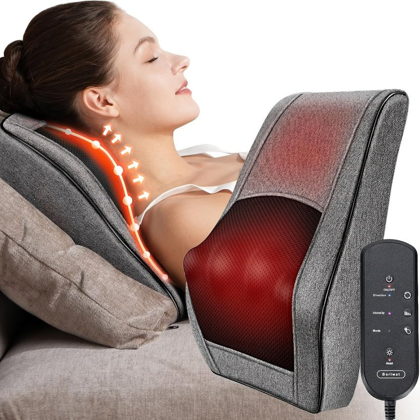 OMASSA 3D Kneading Neck & Shoulder Massager - Deep Tissue Relief with Heat - ★ FolliGlow Shop ★