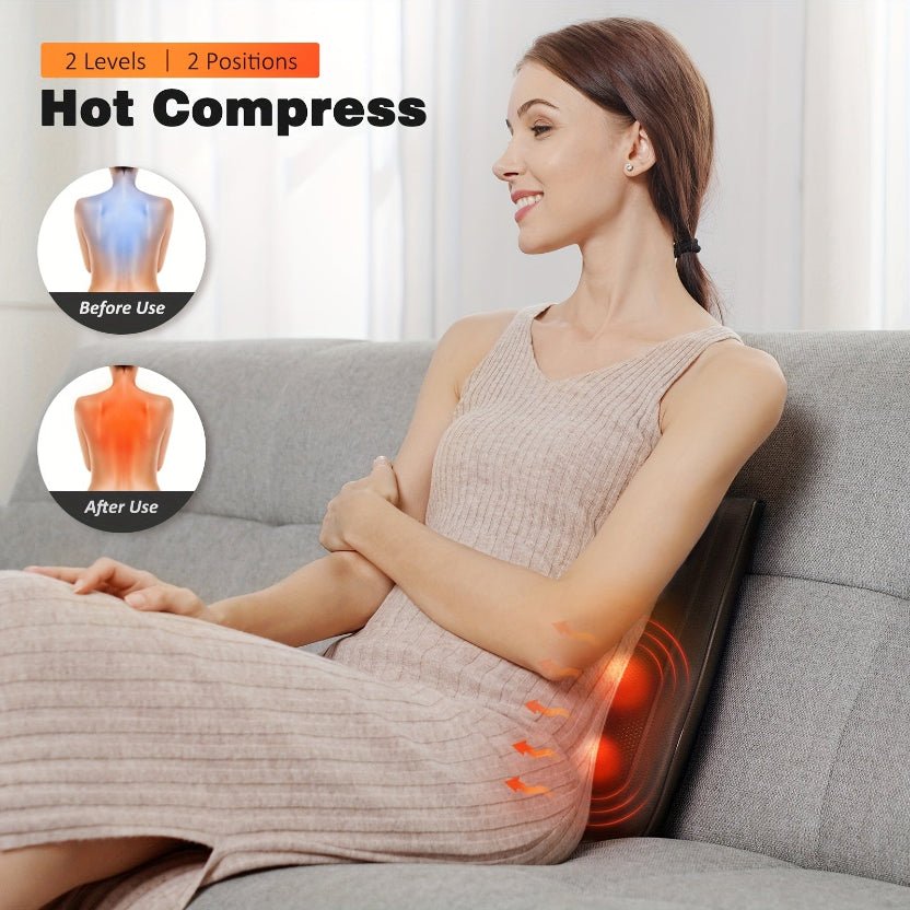 OMASSA 3D Kneading Neck & Shoulder Massager - Deep Tissue Relief with Heat - ★ FolliGlow Shop ★