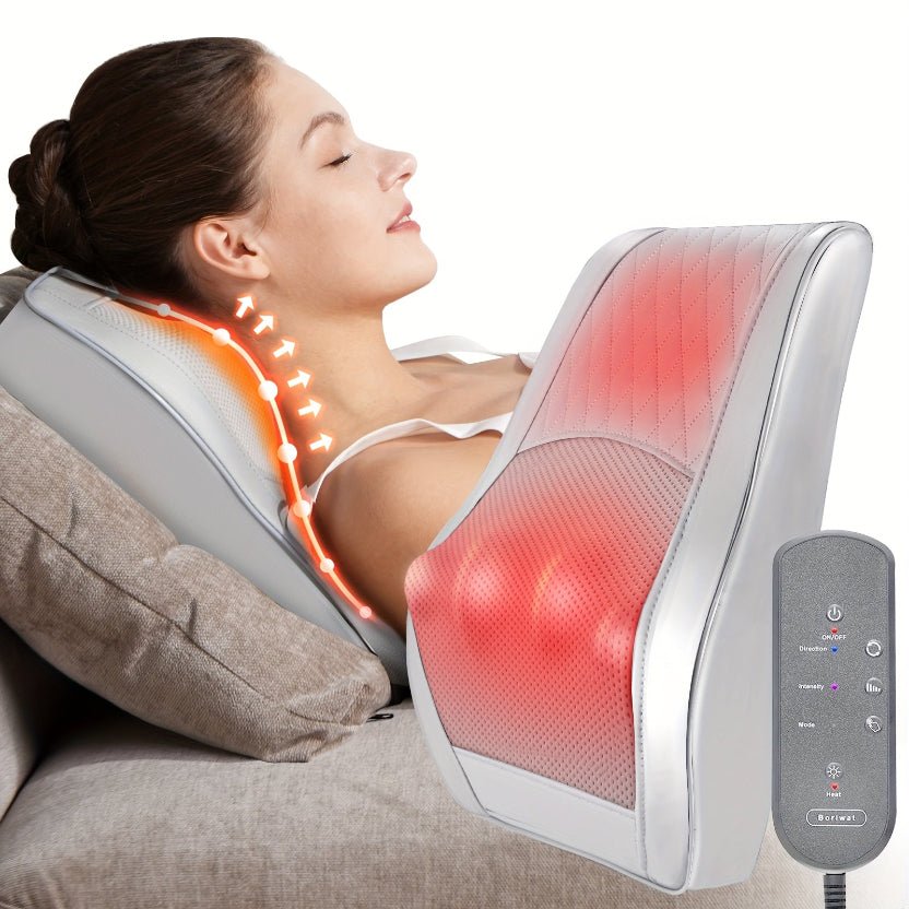 OMASSA 3D Kneading Neck & Shoulder Massager - Deep Tissue Relief with Heat - ★ FolliGlow Shop ★